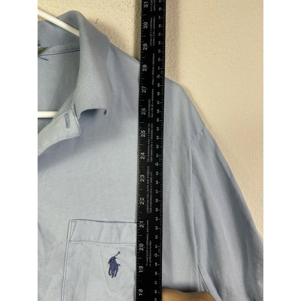 Polo Ralph Lauren Light Blue Polo Shirt Men's Shirt